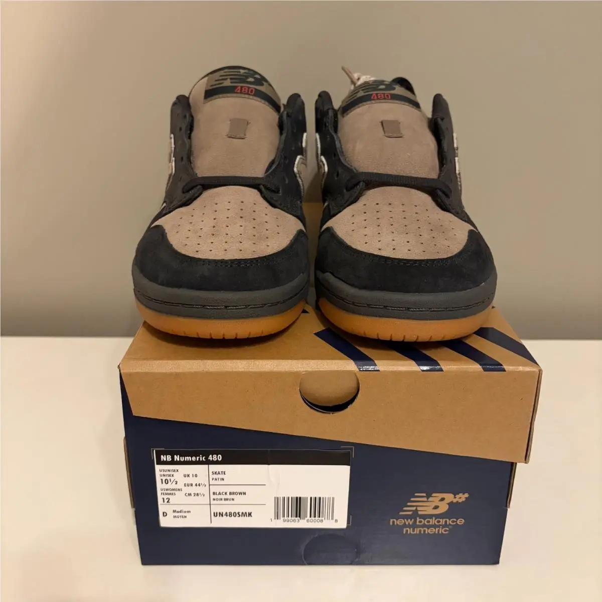 New Balance shoes - NM480 - UN480SMK - Black / Arid Stone, Main: Black 7