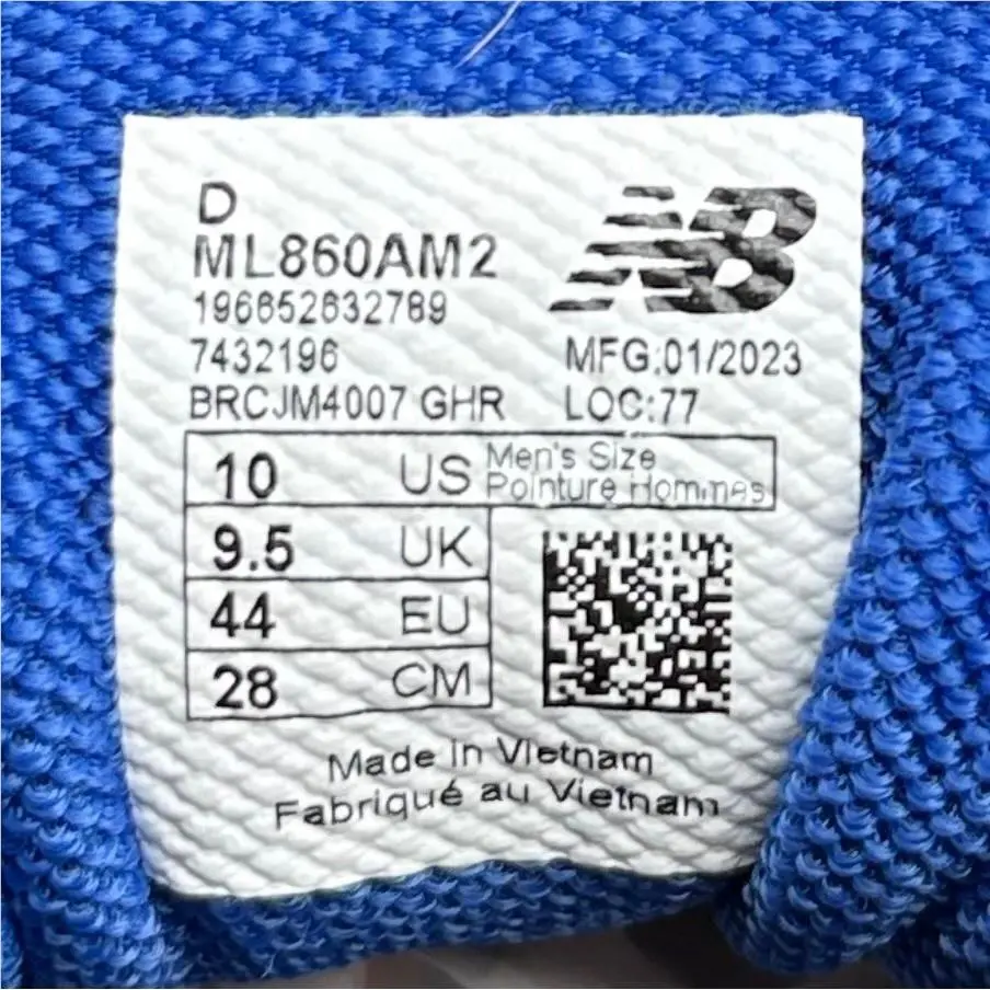 New Balance shoes - ML860AM2 - ML860AM2 - Blue 5