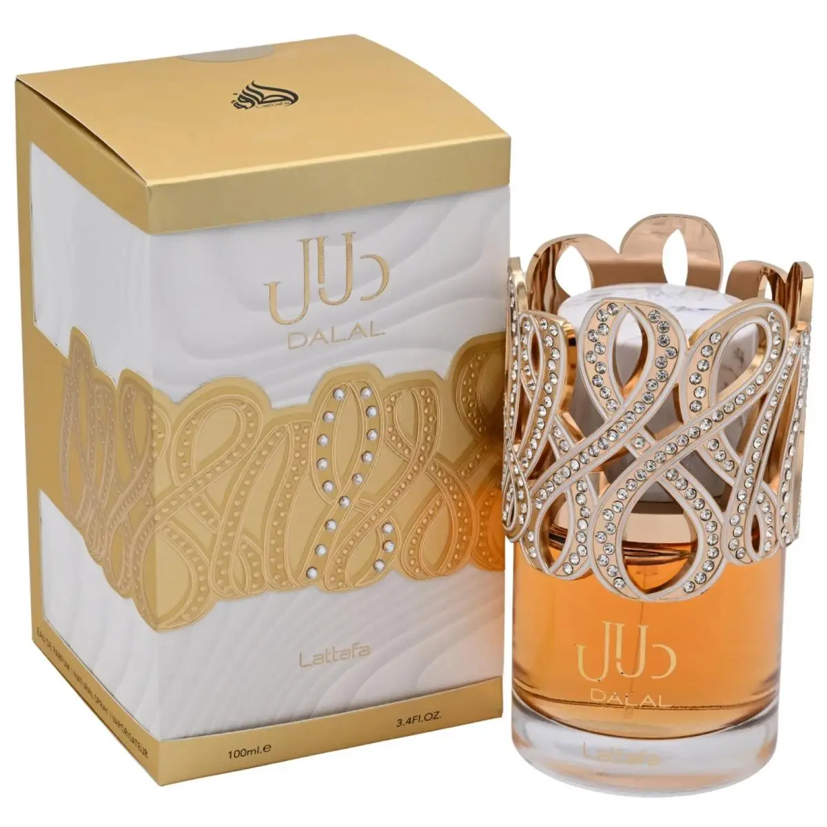 Lattafa Dalal Perfume By Lattafa For Women 3.4 Oz Eau De Parfum Spray