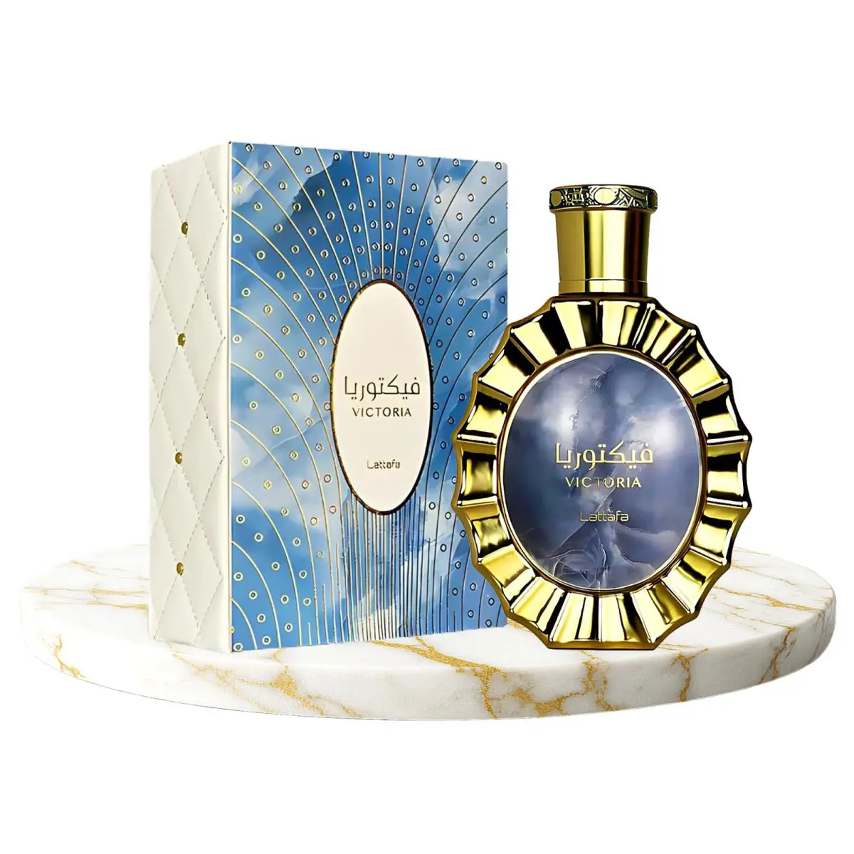 Victoria  Eau de Parfum 3.4oz 100ml Unisex Lemon Meringue Neroli Vanilia by Lattafa