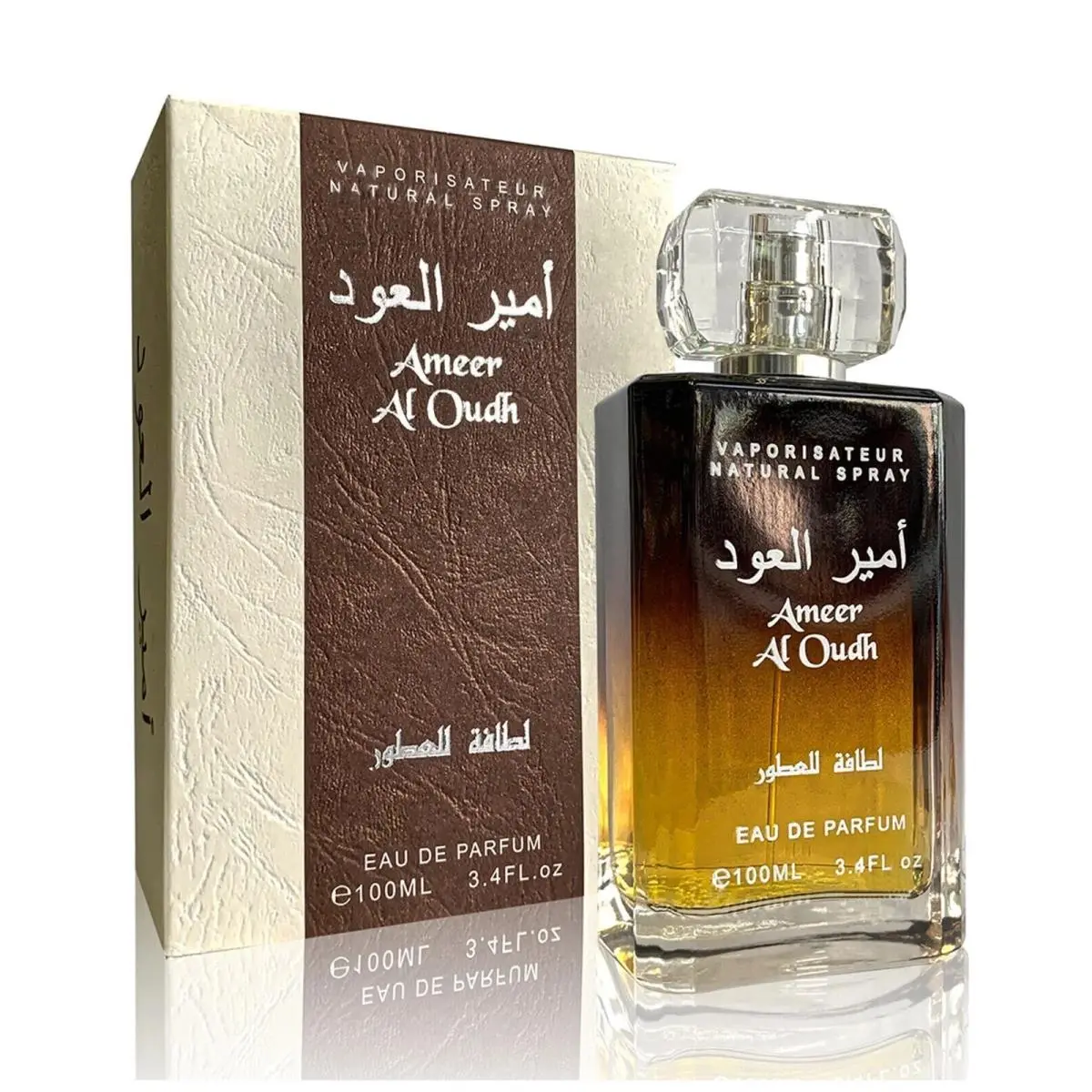 Ameer Al Oudh Eau de Parfum 100ml Natural Spray – by Lattafa