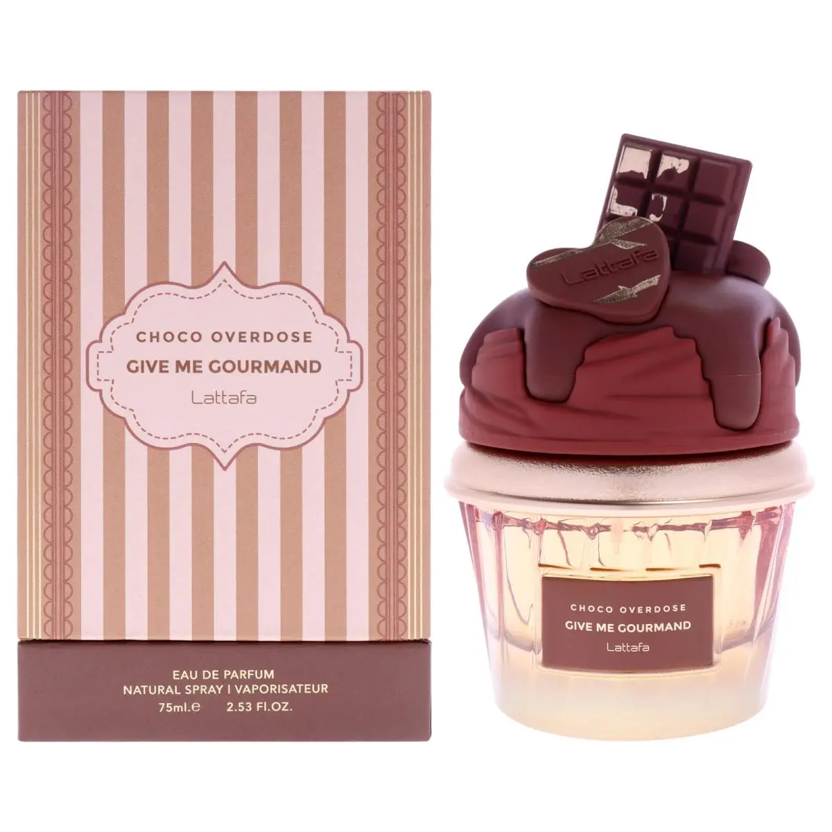 Give Me Gourmand Choco Overdose Eau de Parfum 2.53 oz by Lattafa