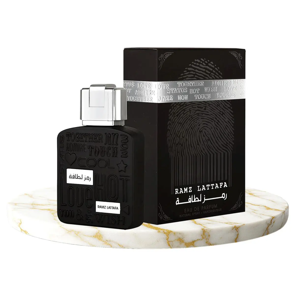 Ramz  Silver  Perfume For Unisex Edp 3.3 / 3.4 oz by Lattafa