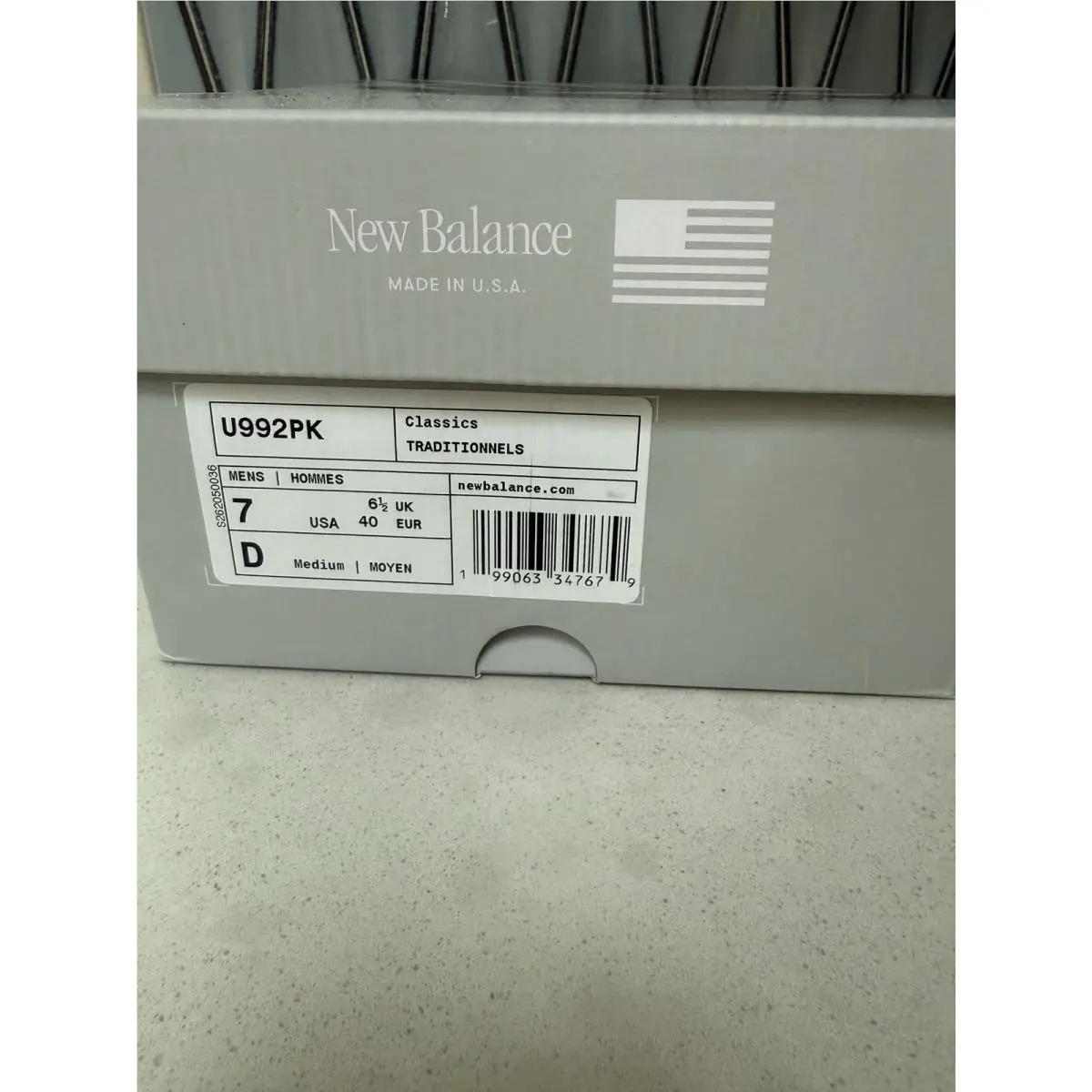 New Balance shoes - New Balance 992 - U992PK - Pink 2