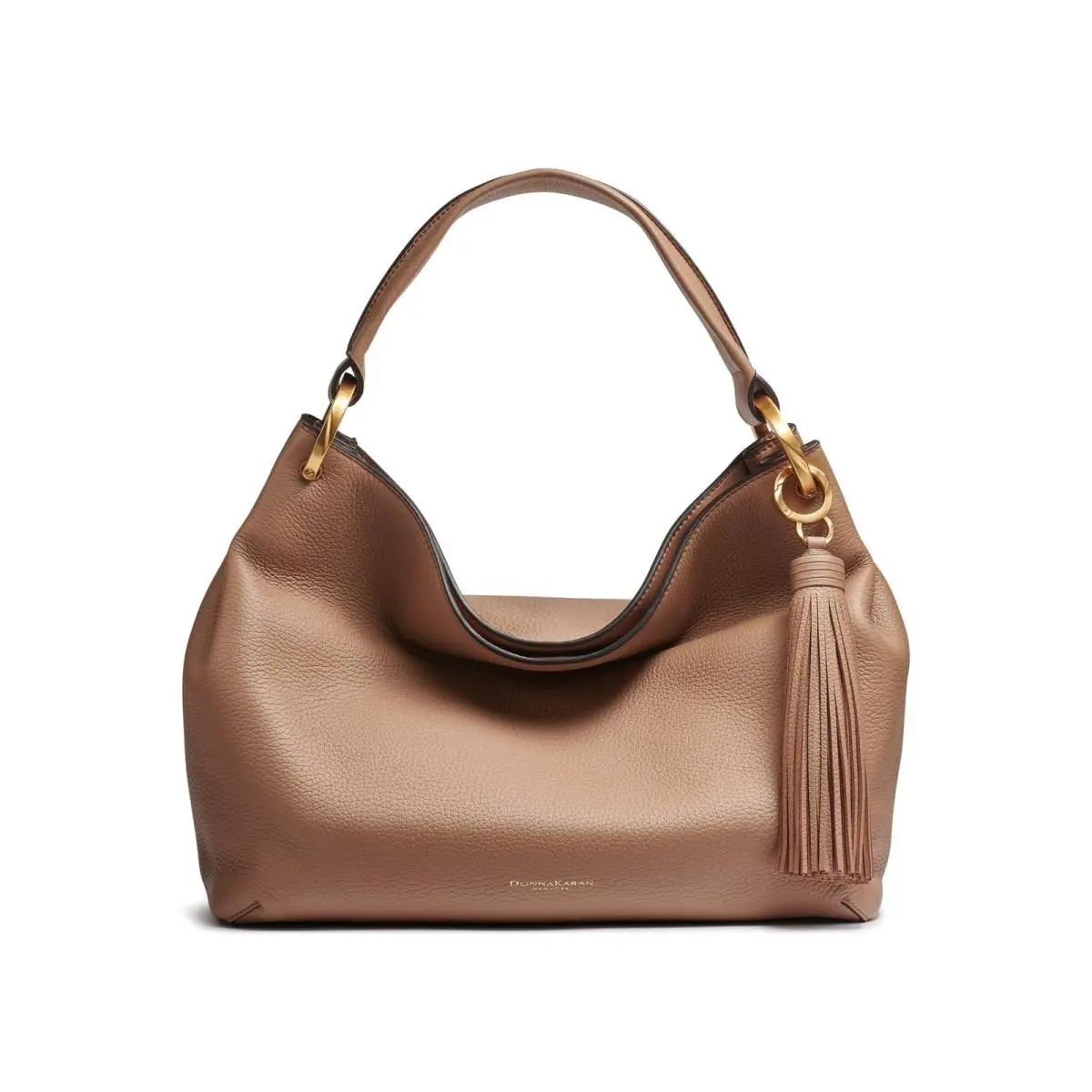 Donna Karan Glenwood Shoulder Bag Toasted Almond