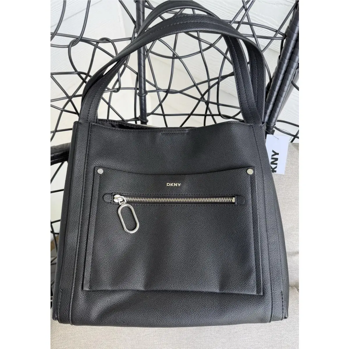 Dkny Nala Black Medium Hobo Bag