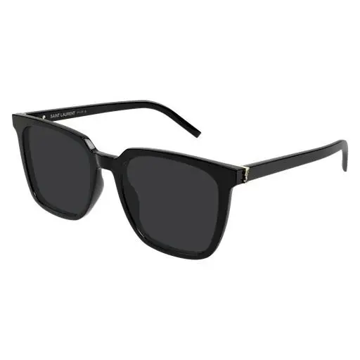 Saint Laurent SL M146/K Sunglasses 001 Black by Yves Saint Laurent