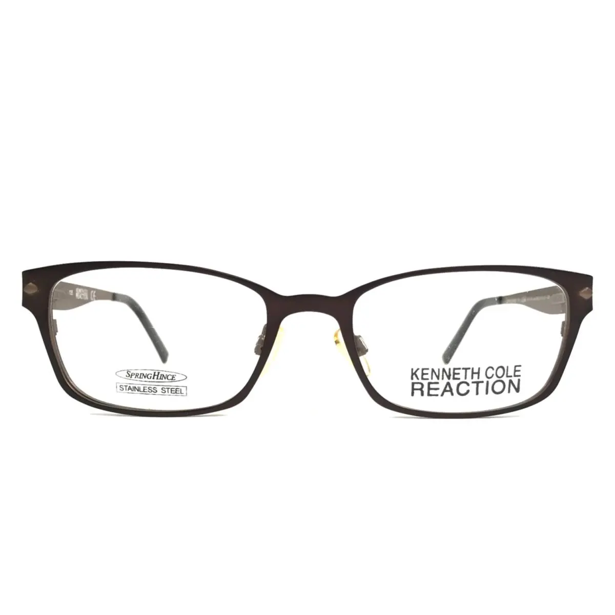 Reaction Eyeglasses Frames KC740 Col. 050 Brown Cat Eye 51-18-135 by Kenneth Cole