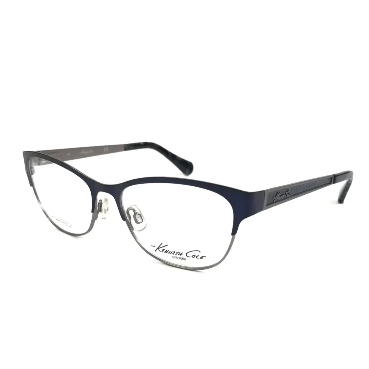 Eyeglasses Frame KC226 Col 092 Blue Gray Cat Eye Full Rim 53-16-140 by Kenneth Cole