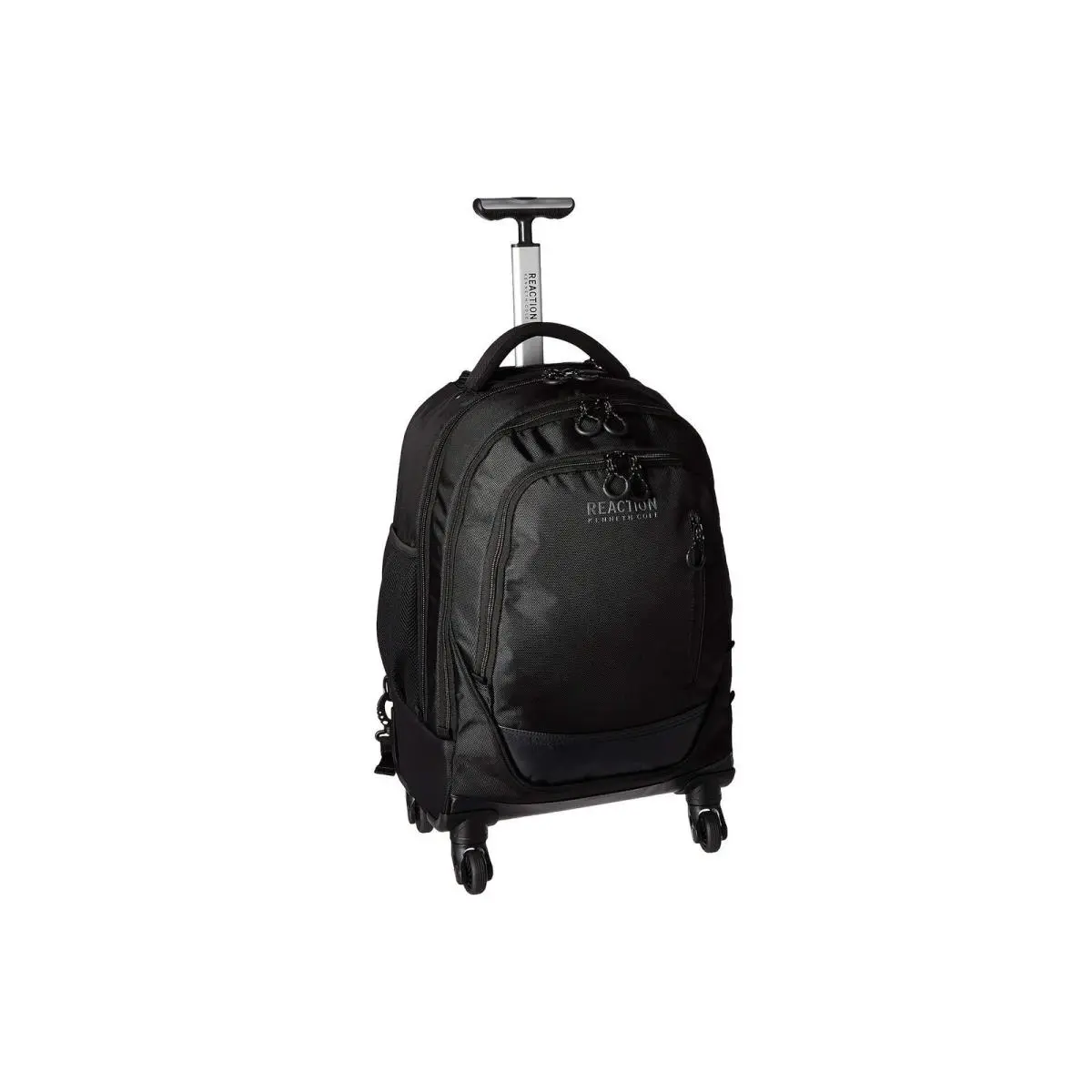 Reaction 17 Polyester Dual Compartment 4-Wheel Laptop Backpack by Kenneth Cole