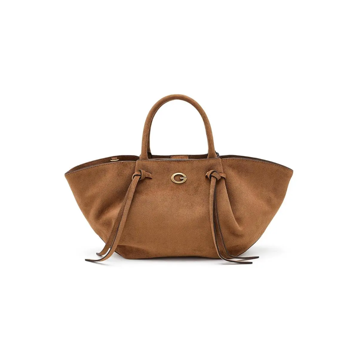 Women`s Handbags  Allegra Girlfriend Satchel Cognac by Guess