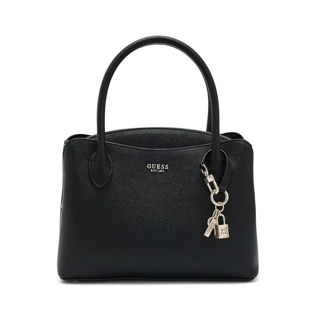 Women`s Handbags  Bethany Small Girlfriend Satchel Black by Guess