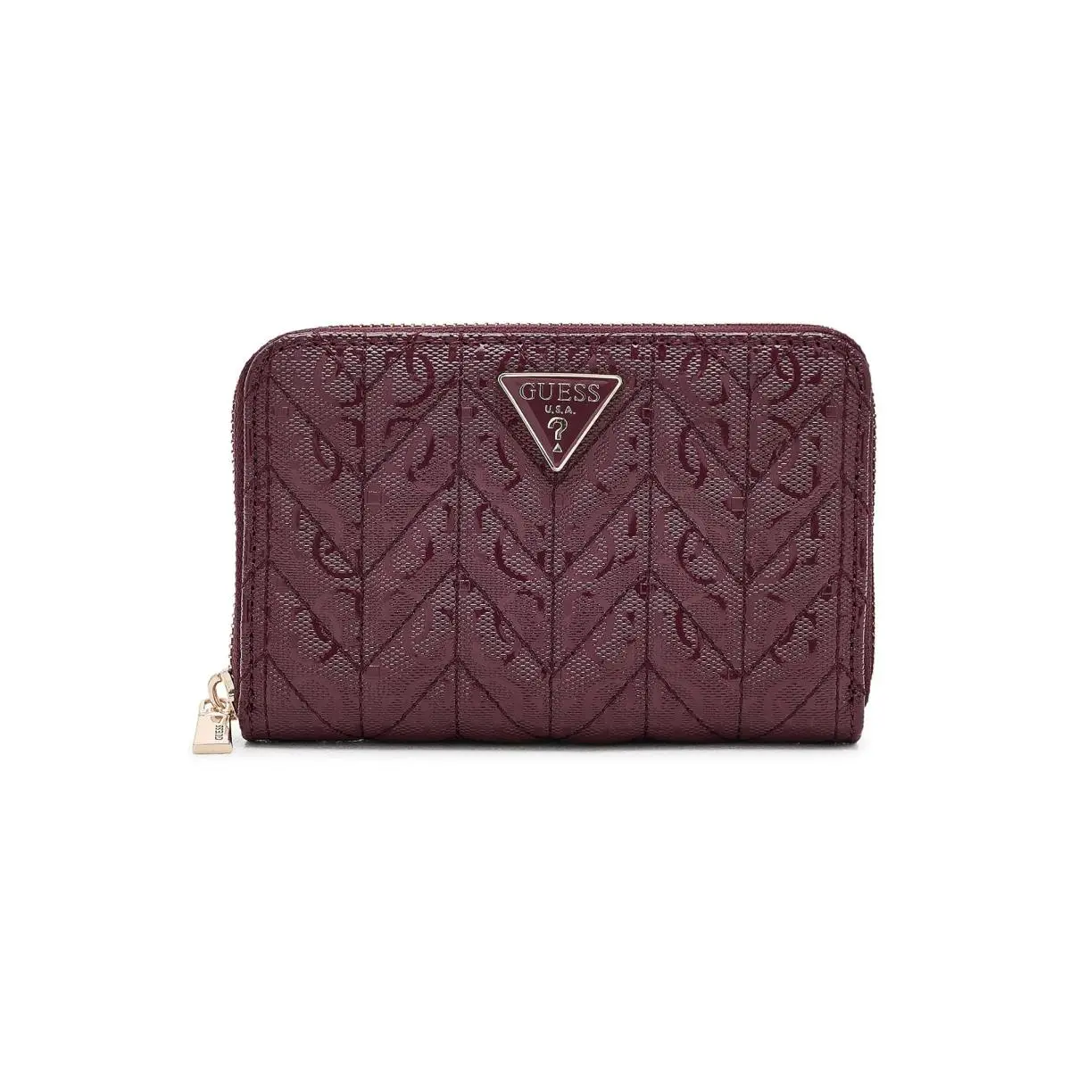 Women`s Handbags  Stacey Mini Shoulder Bag Merlot by Guess
