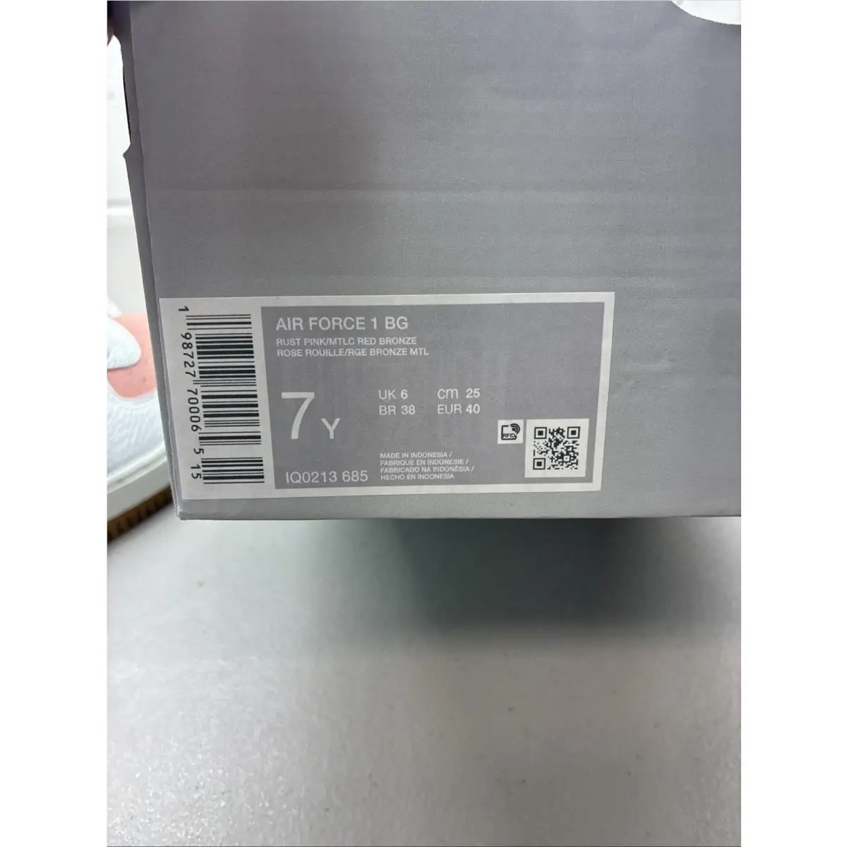 Nike shoes - Nike Air Force 1 - Air Force - IQ0213 685 - Pink 4