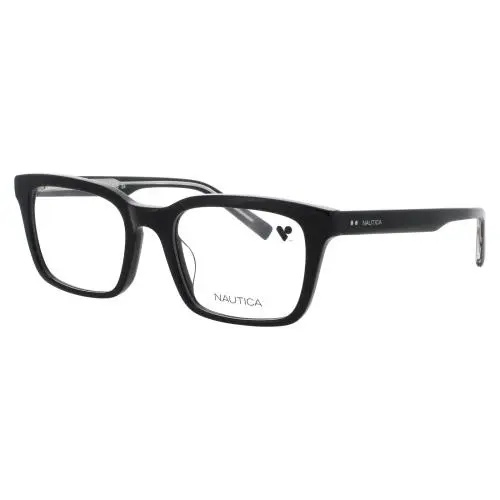 N8189-001-53 Eyeglasses Eye Glasses 001 53mm Unisex Black by Nautica