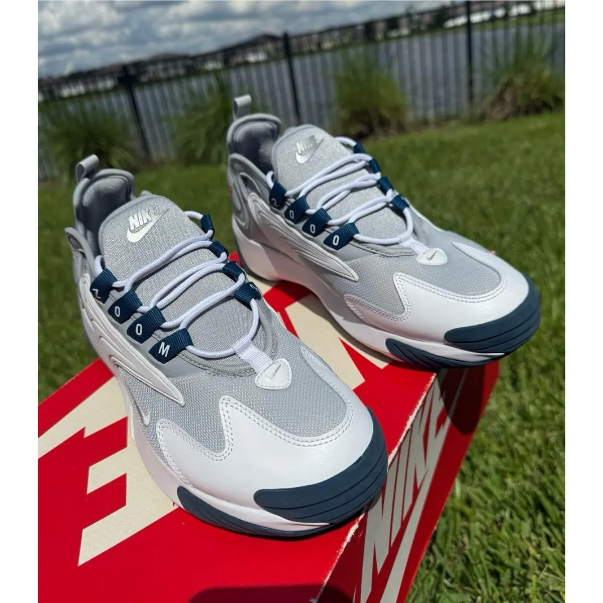 Nike shoes - white / gray 1