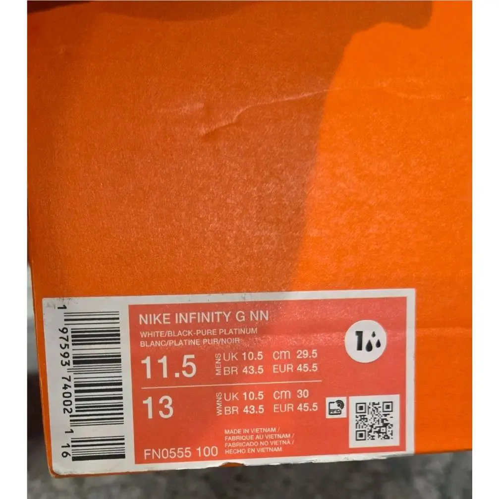 Nike shoes - Nike Infinity Golf - Infinity Golf - FN0555-100 - White 4