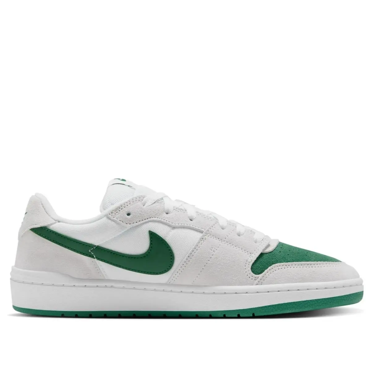 Womens Size 7.5  SB Code 58 Shoes Low Top Gray White Green IB0108-103 by Nike