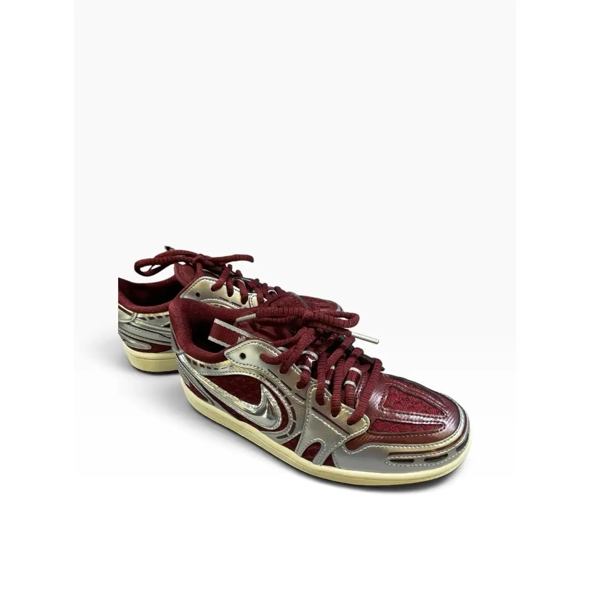 Nike shoes - Nike Air Jordan 1 - Air - HQ2186-600 - Dark Team Red: Metallic Silver: Coconut Milk 1