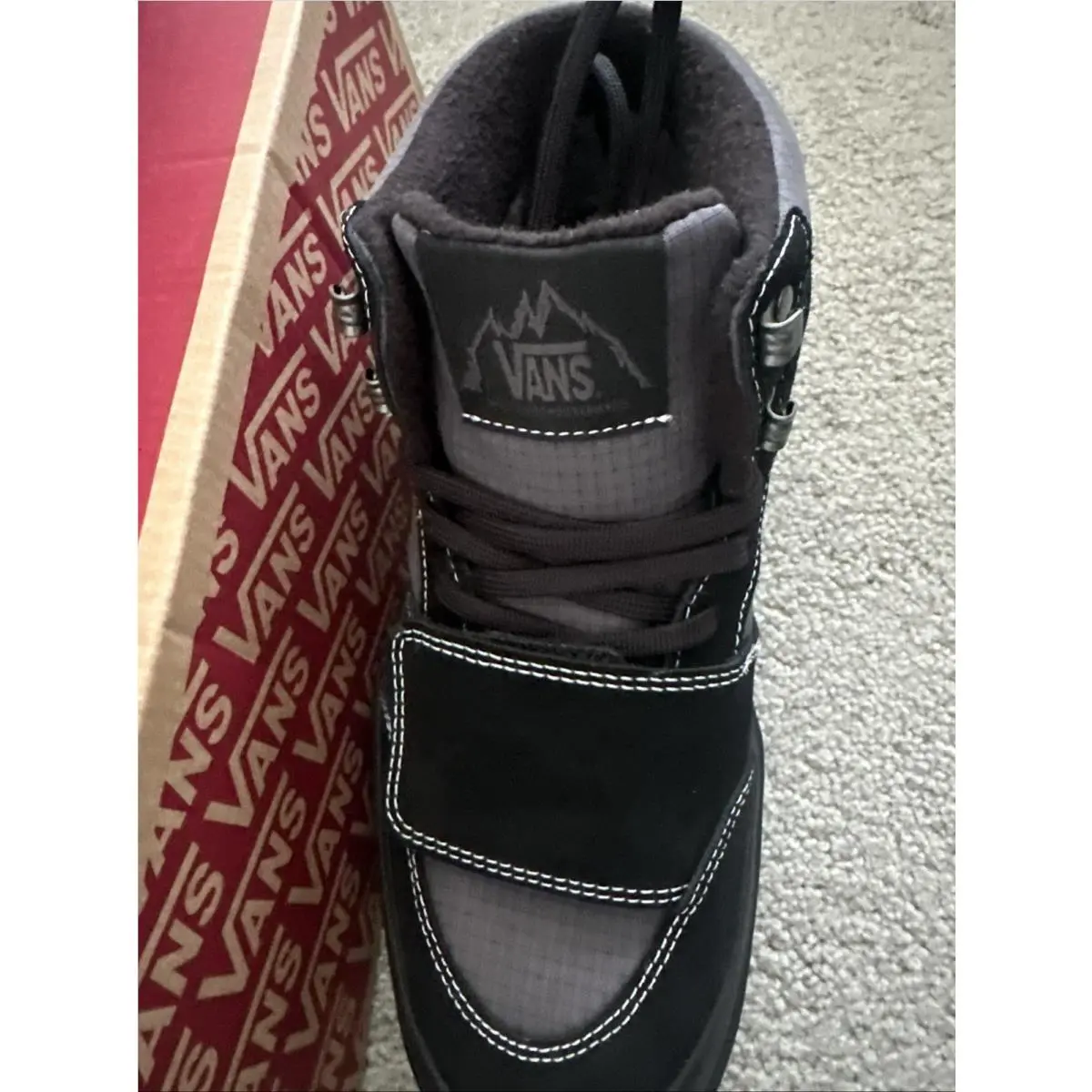 Vans shoes - MOUNTAIN MID GORE-TEX - MOUNTAIN MID - CN0000DAYBkA - BLACK BLACK 1
