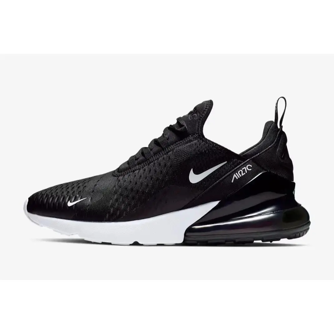 Little Kids Size 2Y Nike Air Max 270 PS Black White Anthracite Running Shoes