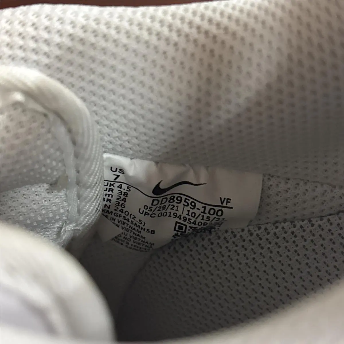 Nike shoes - Nike Air Force 1 - Air Force - White 4