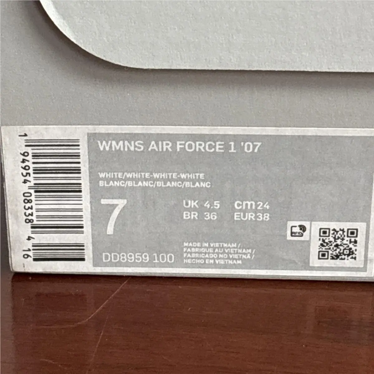 Nike shoes - Nike Air Force 1 - Air Force - White 5