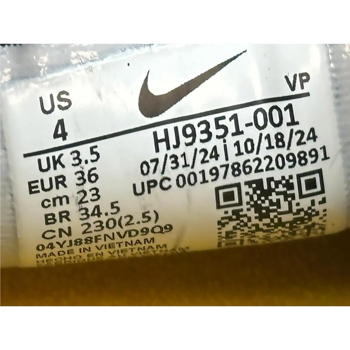 Nike shoes - Nike Total 90 3 SP HJ9351-001 - HJ9351-001 - Black (UPC: 197862209891) 10