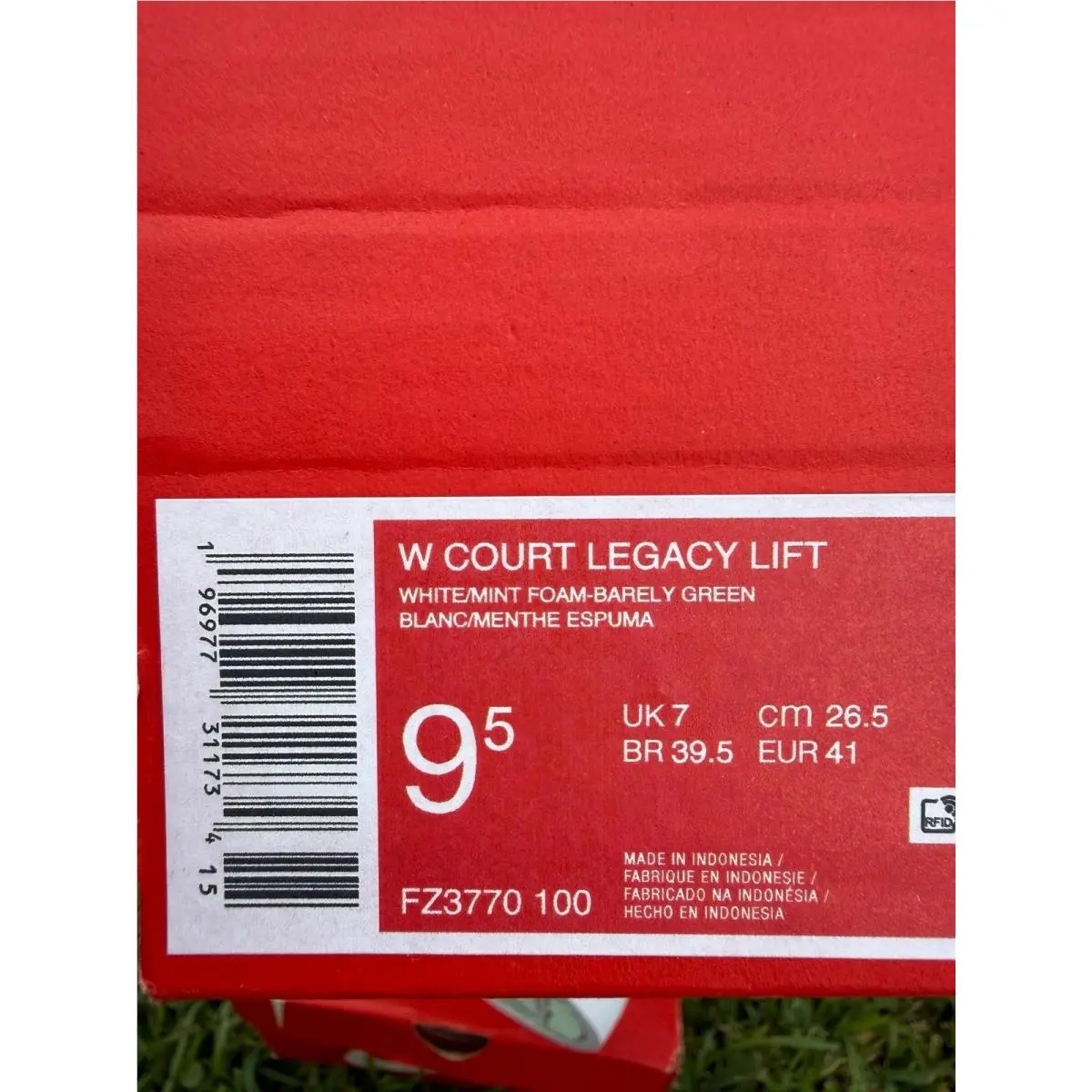 Nike shoes - Nike Court Legacy - Court Legacy - white / green 5