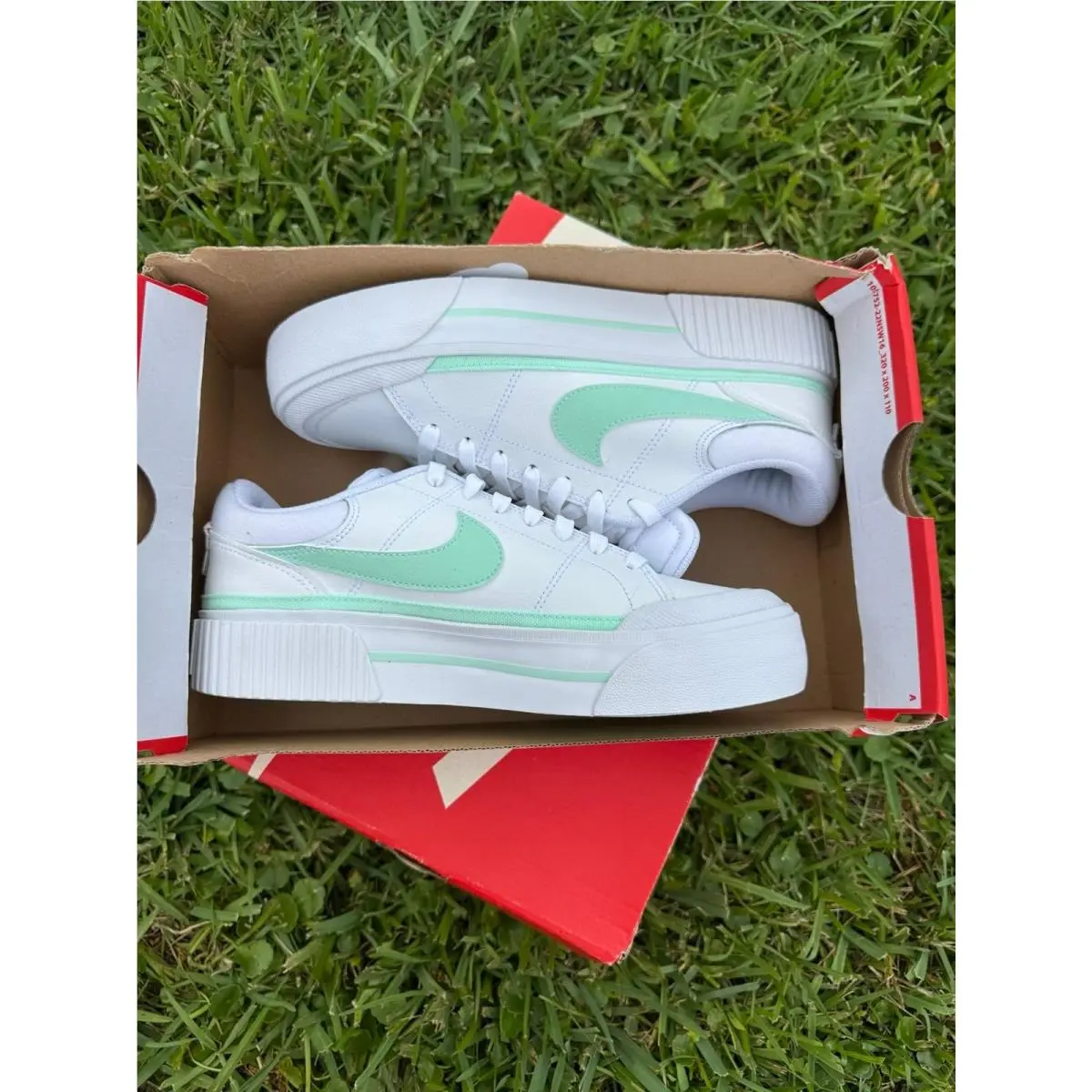 Nike shoes - Nike Court Legacy - Court Legacy - white / green 6