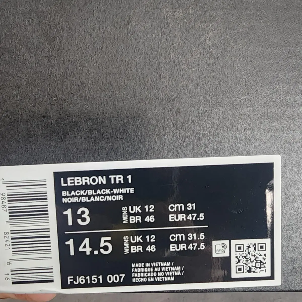 Nike shoes - LeBron TR 1 - LeBron - Black 6