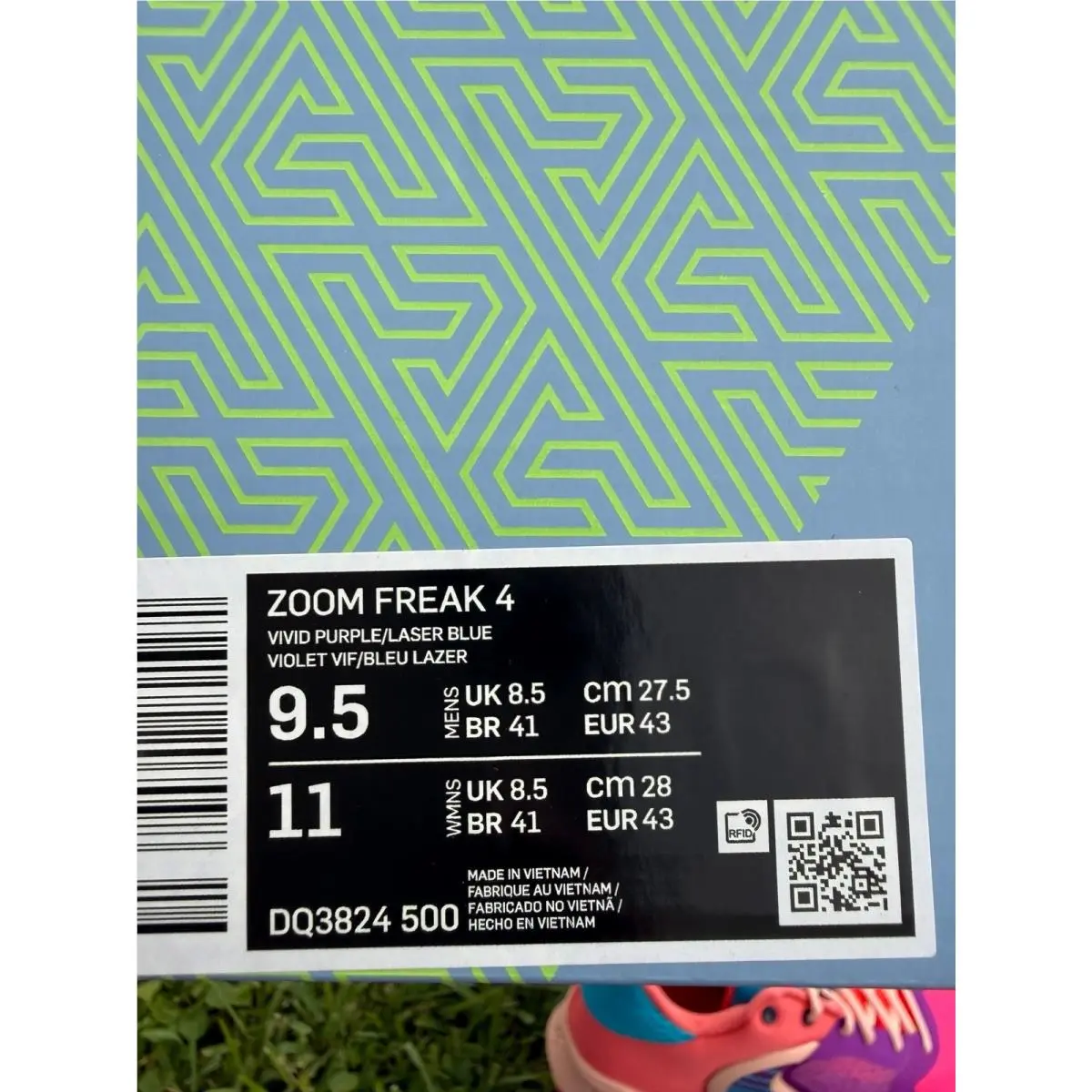Nike shoes - Nike Zoom Freak 4 - Zoom Freak - Multicolor 5