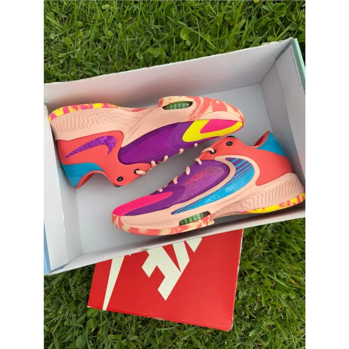 Nike shoes - Nike Zoom Freak 4 - Zoom Freak - Multicolor 6
