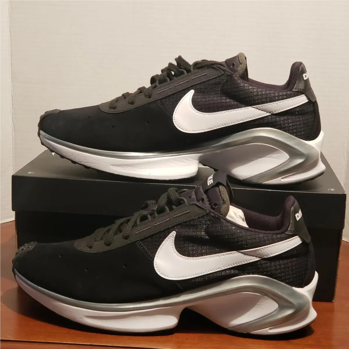 Nike shoes - DMSX Waffle - DMSX Waffle - CQ0205-001 - Black/Metallic Silver/White/White 10
