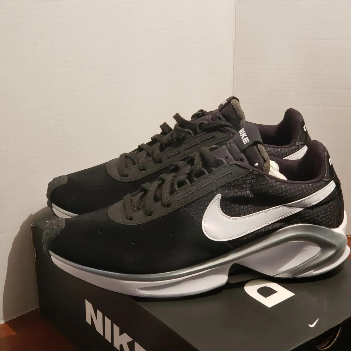 Nike shoes - DMSX Waffle - DMSX Waffle - CQ0205-001 - Black/Metallic Silver/White/White 7