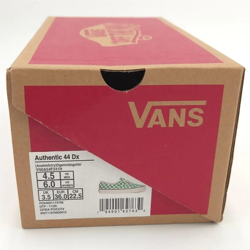 Vans shoes - Authentic 44 DX - Authentic - VN0A54F241H - Green 7