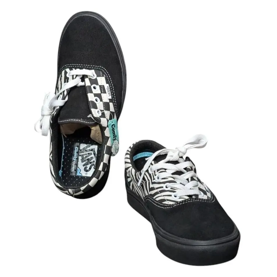 Vans shoes - VANS ComfyCush - ComfyCush - VN0A3WM9V9Y1 - Multicolor, Manufacturer: White, Black 8