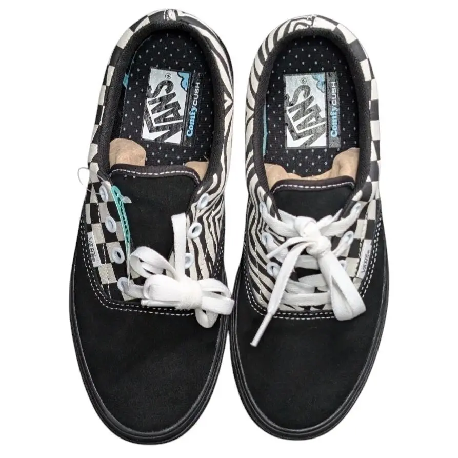 Vans shoes - VANS ComfyCush - ComfyCush - VN0A3WM9V9Y1 - Multicolor, Manufacturer: White, Black 10