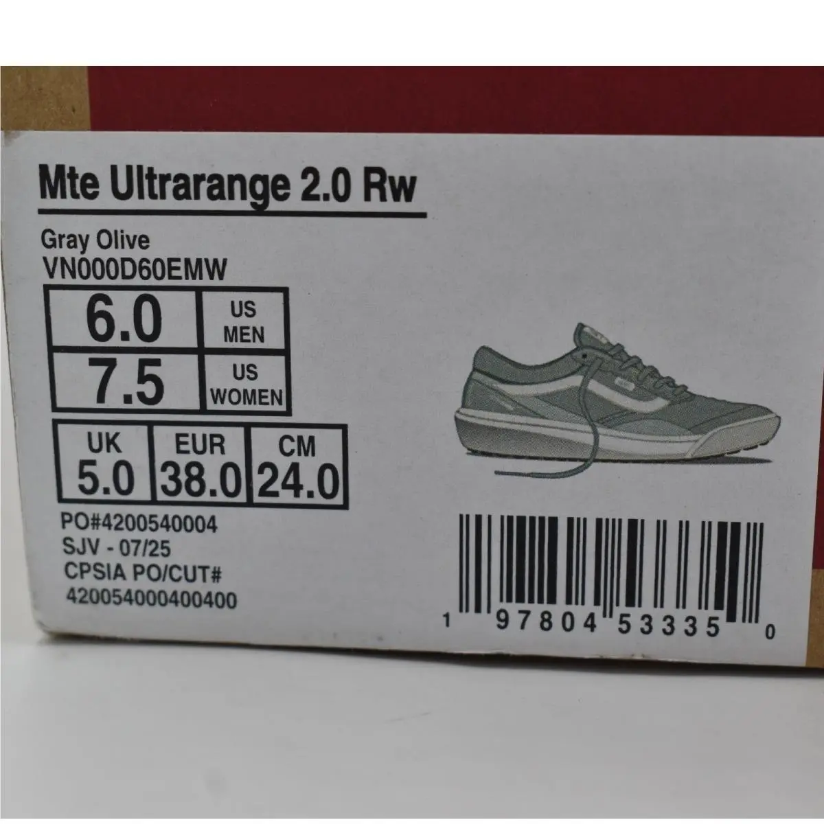 Vans shoes - Vans UltraRange 2.0 RW - UltraRange - Gray 7
