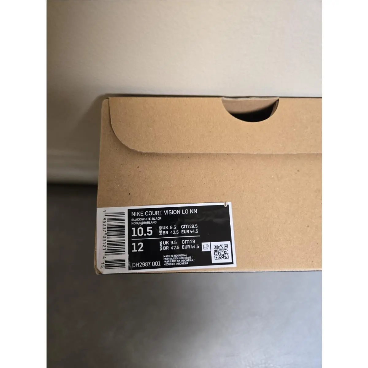 Nike shoes - Nike Court Vision - Court Vision - Black 0