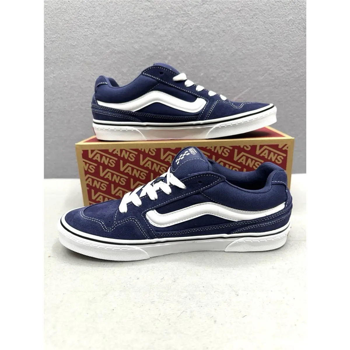 Vans shoes - van `s - van - Blue, White (UPC: 0198266323978) 0