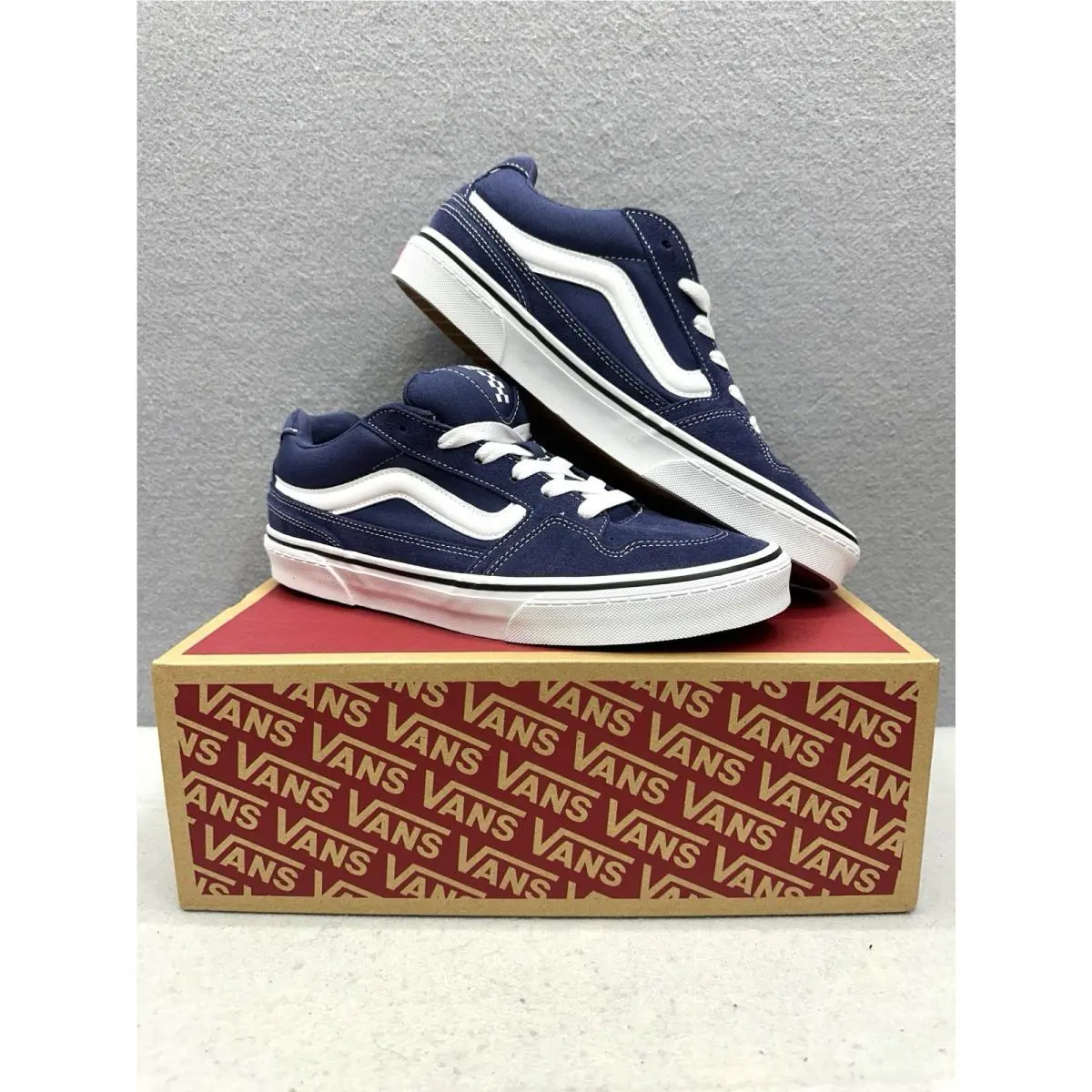 Vans shoes - van `s - van - Blue, White (UPC: 0198266323978) 1