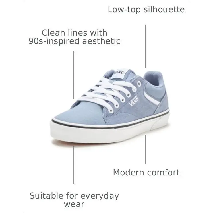 Vans shoes - SELDAN - SELDAN - Seldan - Suede/Canvas Glacial Slate (UPC: 198268703747) 1