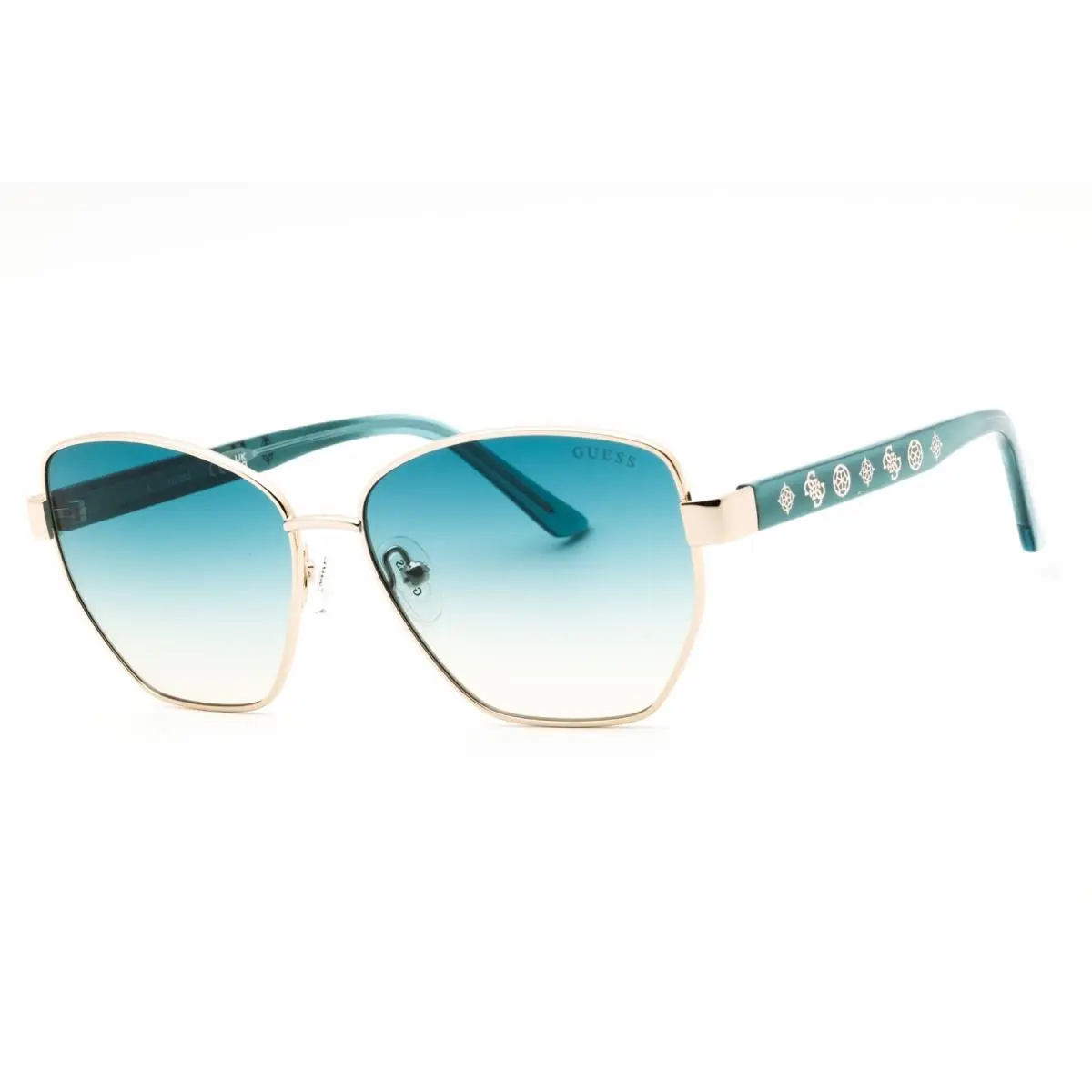 GU00102 32P Gold/green Gradient 56-14-140 Sunglasses by Guess
