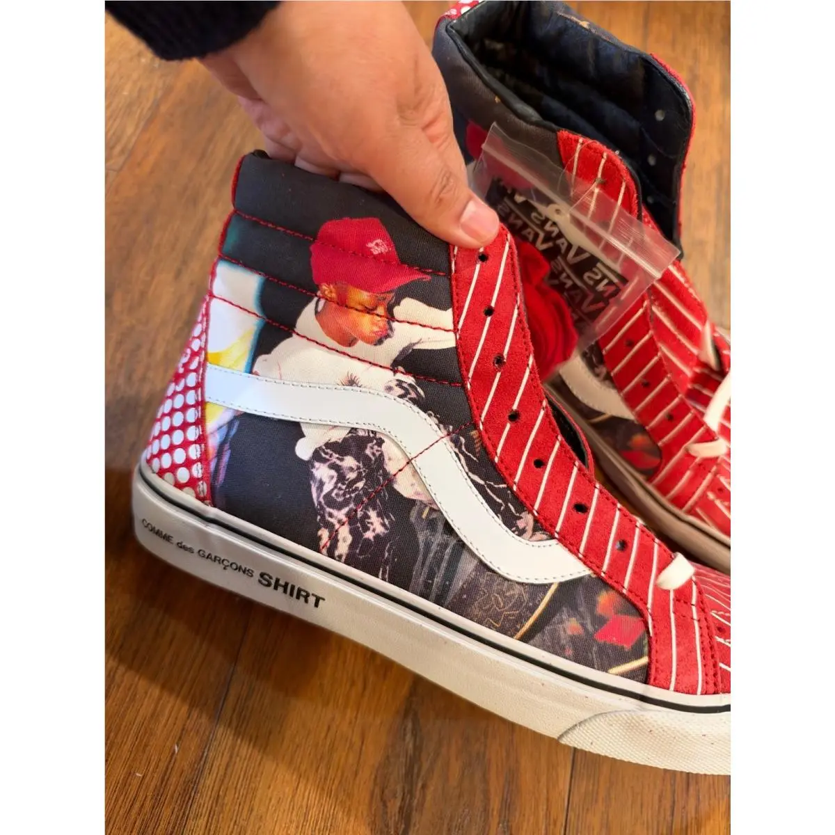 Vans shoes - VANS SK8-Hi Reissue - Reissue - VN-0QG2EG6 - Red 5