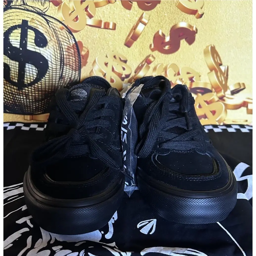 Vans shoes - VANS Motorhead x Rowley - Motorhead Rowley - VN0005V7BKA - Black, Manufacturer: Black/Black 2