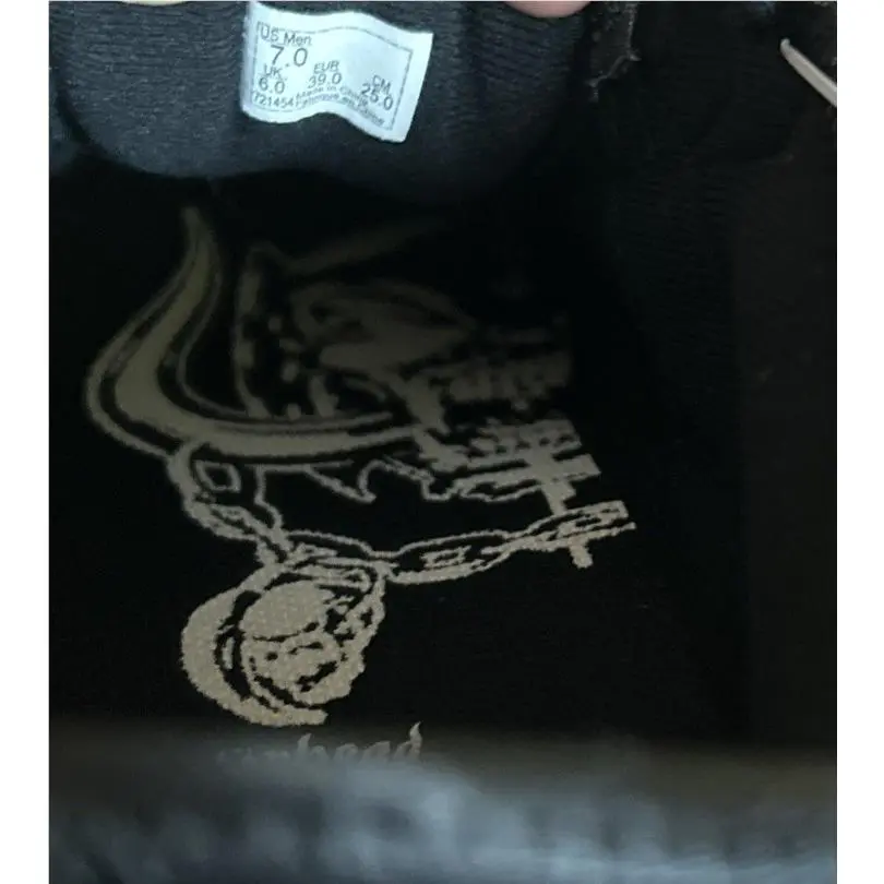 Vans shoes - VANS Motorhead x Rowley - Motorhead Rowley - VN0005V7BKA - Black, Manufacturer: Black/Black 4