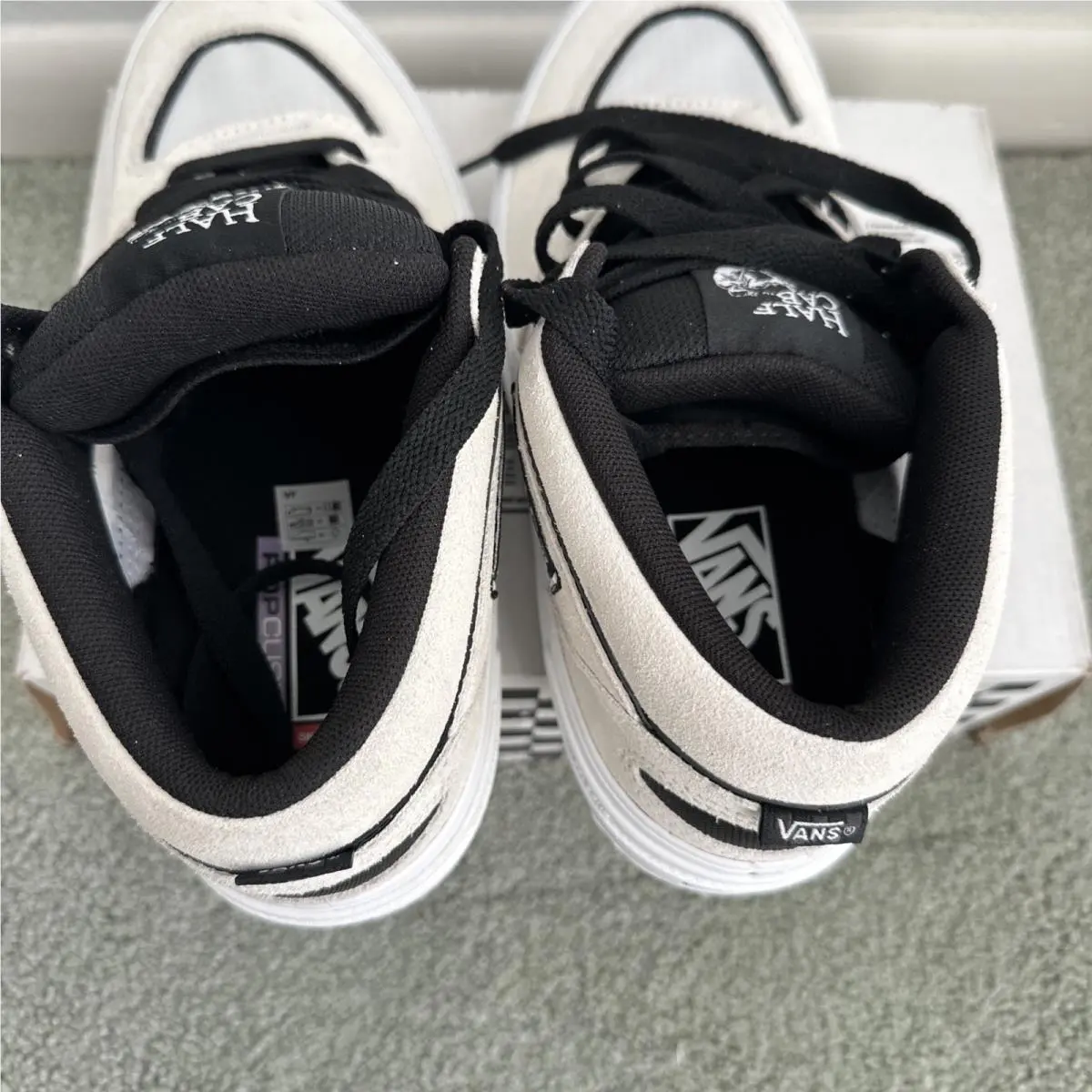 Vans shoes - VANS Half Cab - Half Cab - VN000D9ZYB2 - Ivory 7
