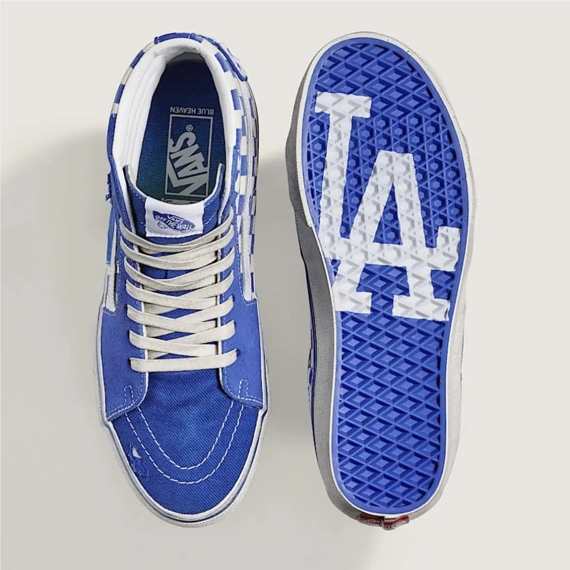 Vans shoes - VANS Sk8-Hi - VN0014Y045K - Blue, White 1