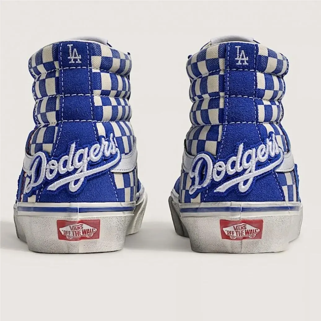 Vans shoes - VANS Sk8-Hi - VN0014Y045K - Blue, White 3